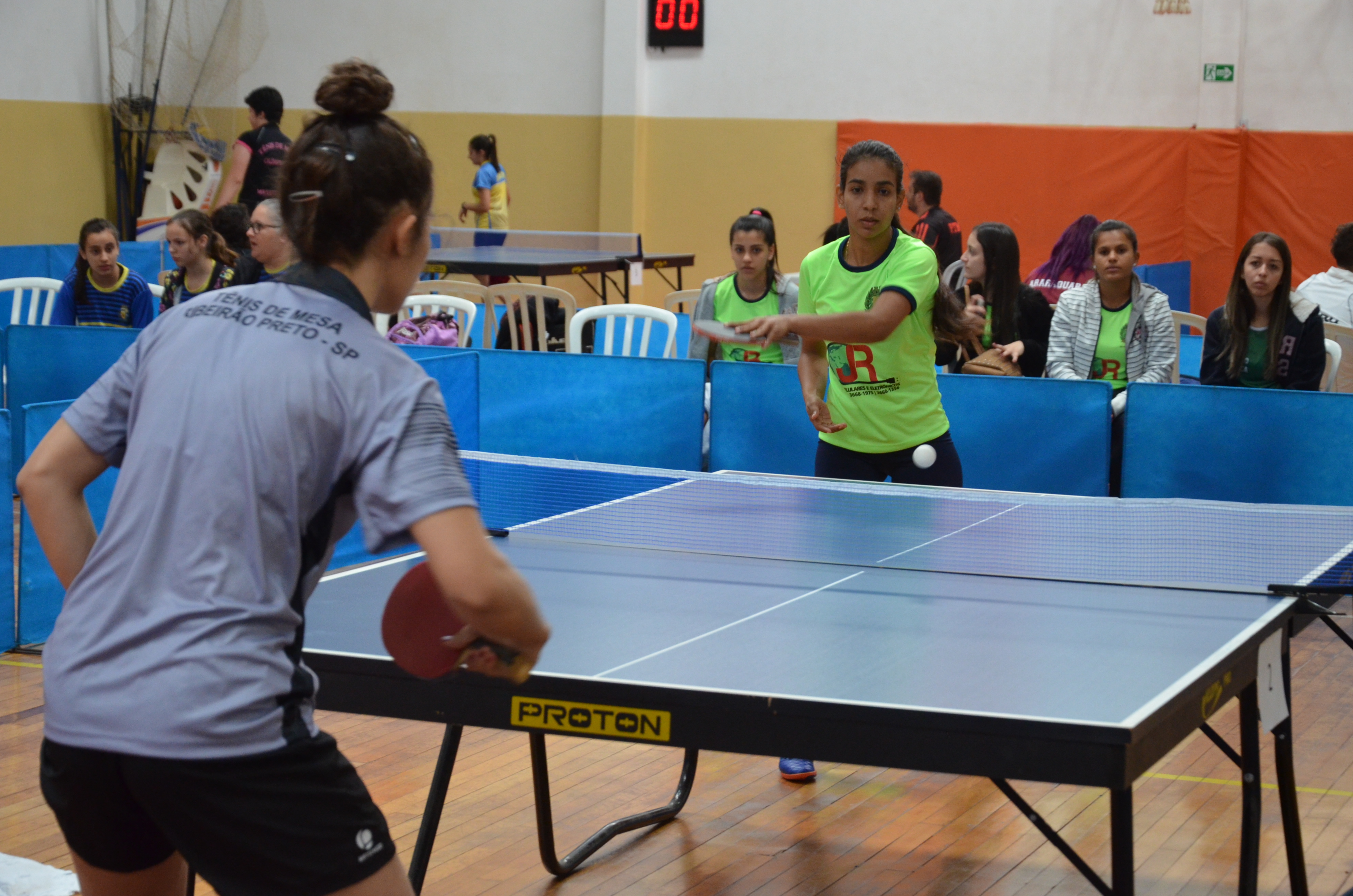 Tênis de mesa Ribeirão Preto contra Santo Antônio da Alegria